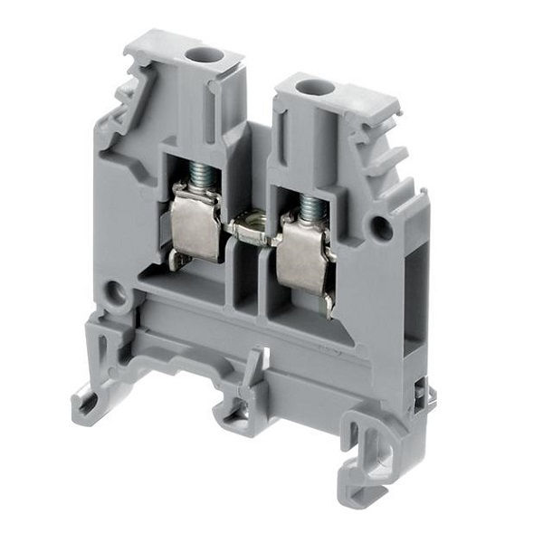 Conector Passagem SAK Poliamida 4,00 mm² Cinza com Parafusos