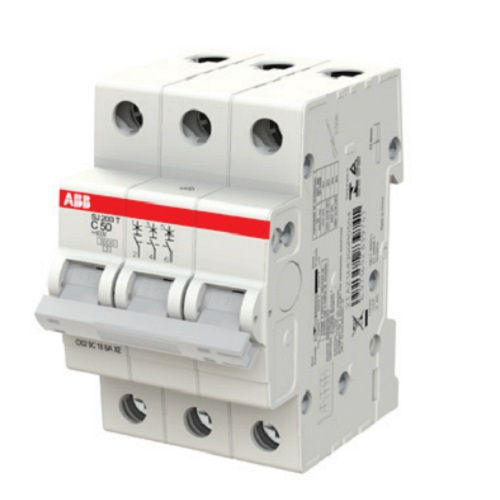 Disjuntor Termomagnético Fixo Tripolar SJ203T C 10A 5 KA/3 KA 220/380VCA DIN