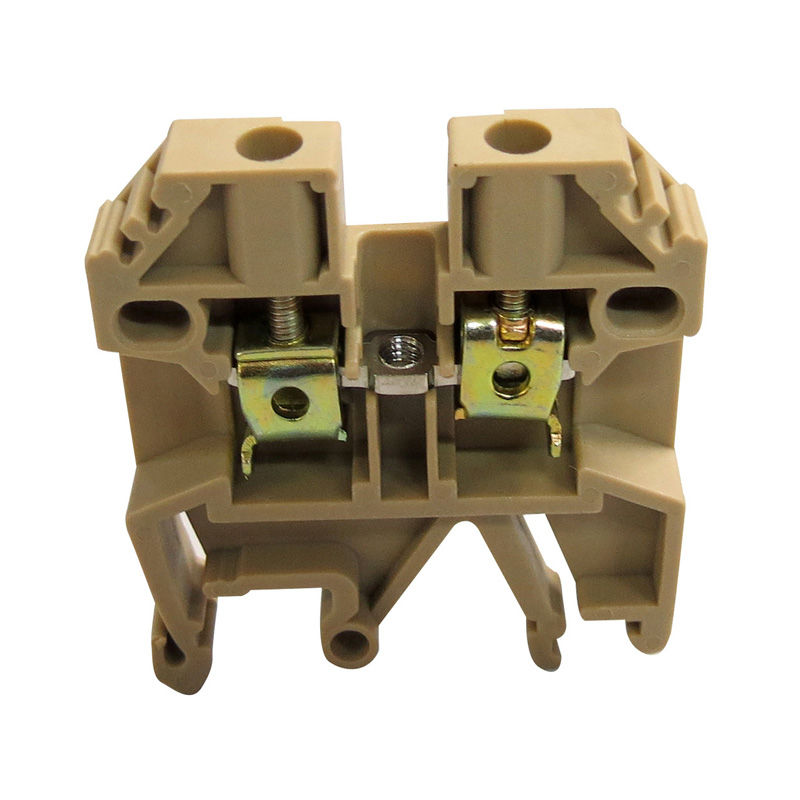 Conector Passagem SAK Poliamida EN 2,50 mm² Bege Conexão para Parafuso