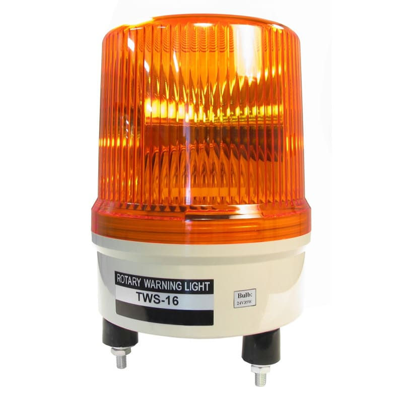 Sinaleiro Rotativo LED LJ 24VCA/VCC 160 mm Emergência