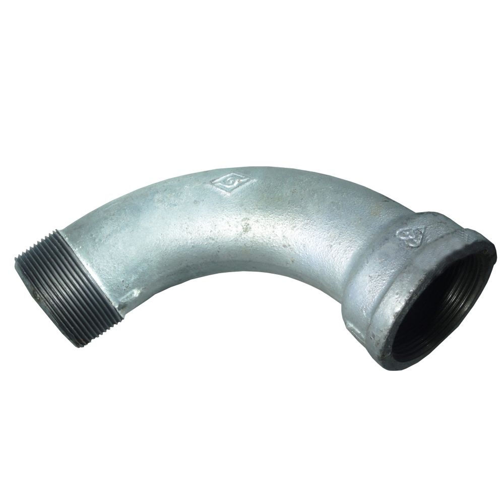 Curva Galvanizado a Fogo 90G M/F 2" BSP