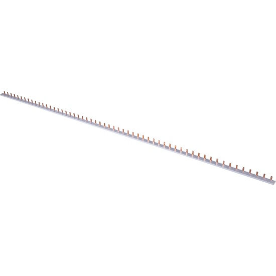 Barramento Cobre Tripolar para Disjuntor 63A para 54 Polos Pente (1 m)