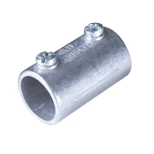 Luva Alumínio Unidut Reto para Eletroduto 3/4" sem Rosca Linha Prática