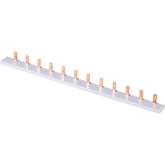 Barramento Cobre Bipolar para Disjuntor 63A para 12 Polos Tramontina Pente 210 mm