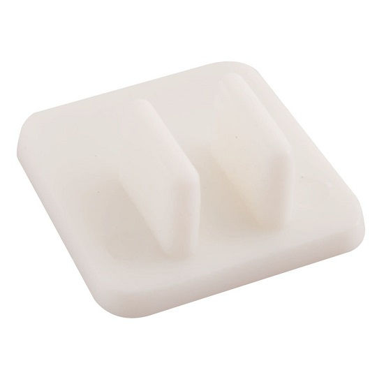 Tampa PVC Extremidade para Barramento Bifásico 63A Branco