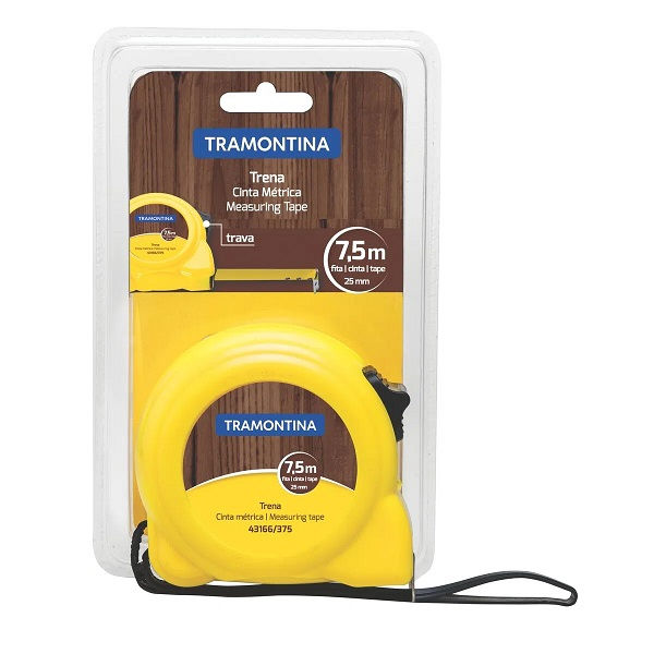 Trena Bolso com Trava Aço 7,5 M 43166/375 25,0 mm Master