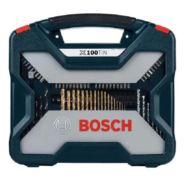 Jogo Bits Titanio C/100 Pecas X-line Bosch