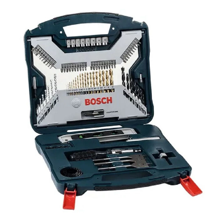 Jogo Bits Titanio C/100 Pecas X-line Bosch