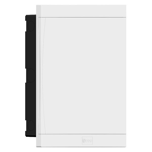Quadro Distribuição Quadro Distribuição VDI Embutir PVC 330x255x101 mm Branco