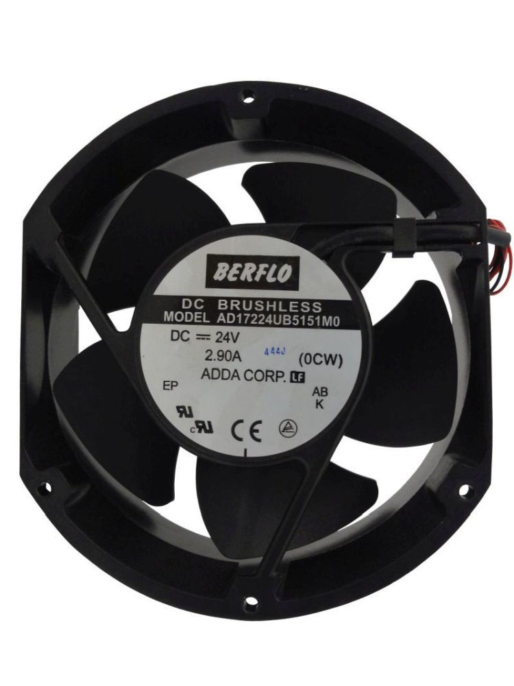 Ventilador Micro Alumínio Redondo 165x51 mm 24VCC