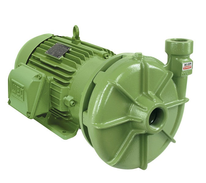Motobomba Centrífuga Trifásica 3,00 CV BC-22R 220/760VCA Verde