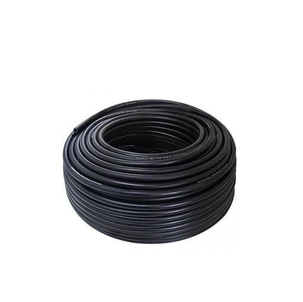 Mangueira Lisa PVC 1" Parede 2,50 mm Preta com 100 M