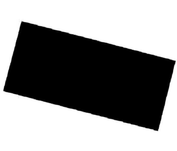 Filtro de Luz Retangular Vidro Alta Resistência Tonalidade 14 105x50x3 mm