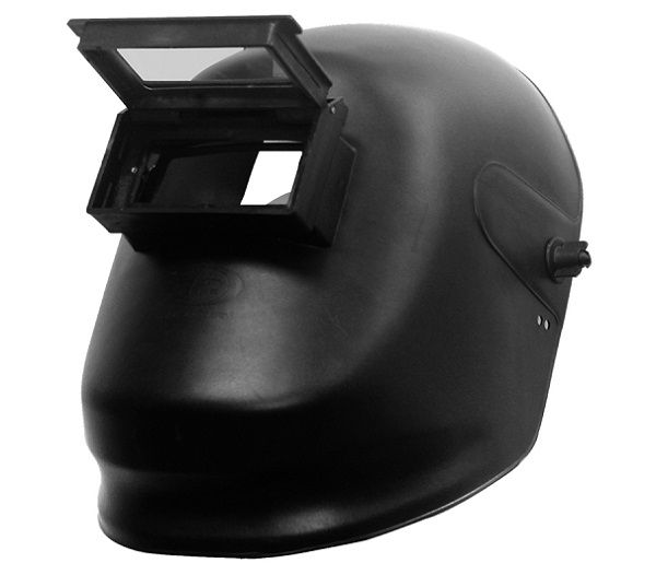 Mascara Solda Polipropileno CA 14200 Preta C/VISOR Articulado Delta Plus