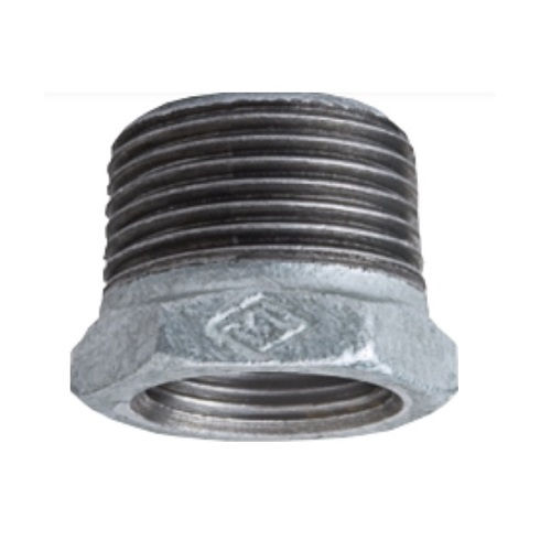 Bucha Redução Galvanizada a Fogo 2"X1.1/4" BSP