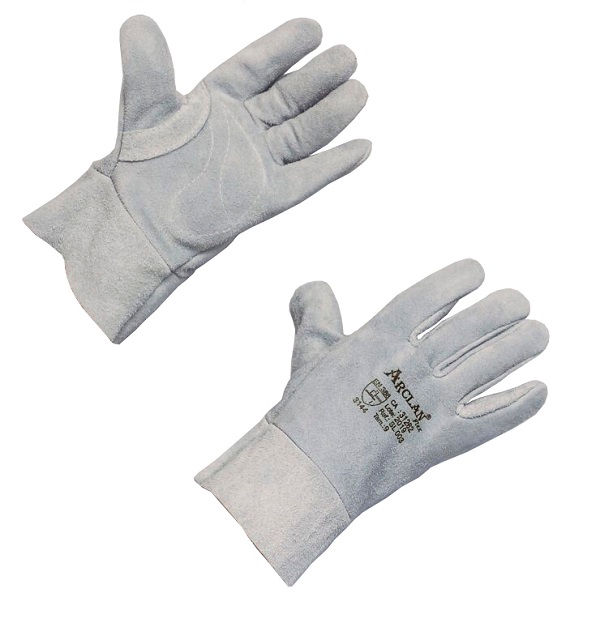 Luva Raspa Cano Curto FLEX Tamanho 9 (G) 70 mm Cinza Ca 31262