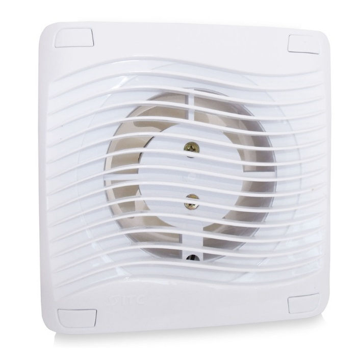 Exaustor Residencial ITC 90 mm Bivolt com Grade Branco