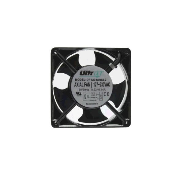 Ventilador Micro Alumínio 120x120x38 mm 127-220VCA 50/60 Hz