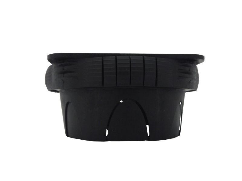 Caixa Tornimax Expandida 4x4 Preta com Tampa