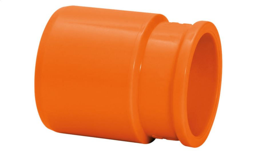 Bucha PVC Redução 50x40 mm Silentium Laranja Esgoto
