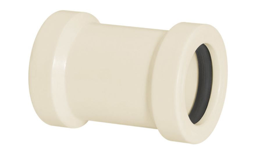 Luva PVC Correr Para Tubo Rosqueável 3/4" Classe 15 Branca Amanco