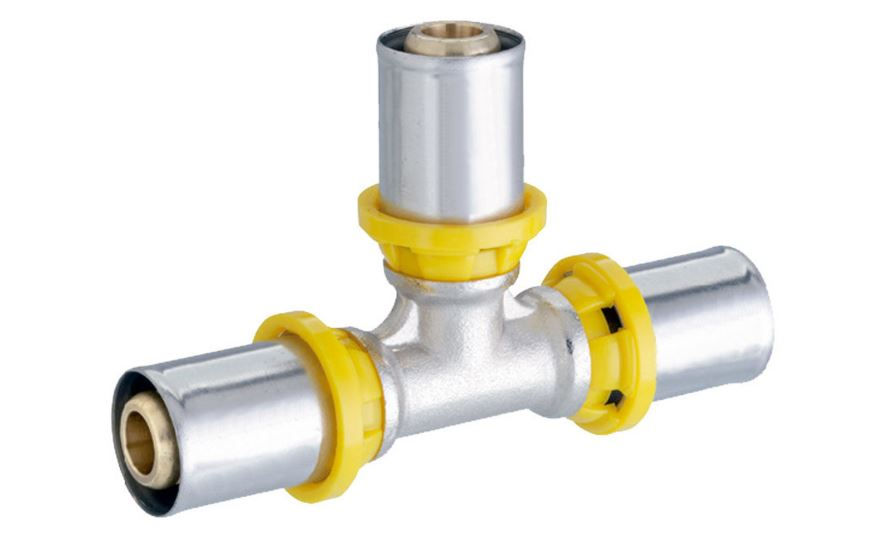 Te Metálico 20 mm Amanco Gás