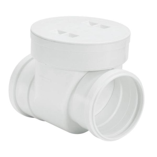 Esgoto Válvula Retenção Classe 8 150 mm PVC BR