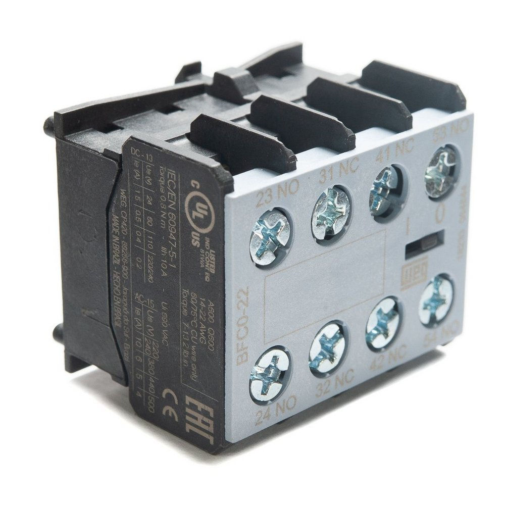 Bloco Contato Frontal 2NA+2NF para Contator CWC07-16