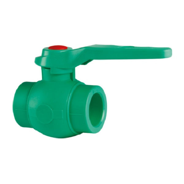 Registro Esfera 50 mm PPR Verde Água Quente