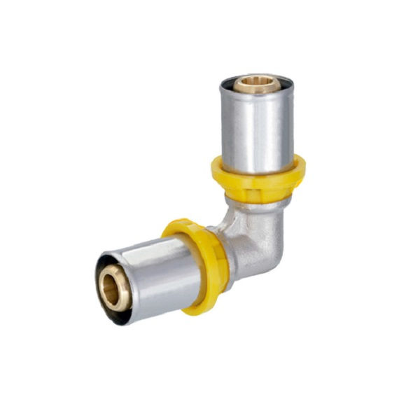 Joelho Metálico 90G 16 mm Amanco Gás