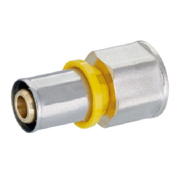 Conector Metálico Fixo Fêmea 26 mmX3/4" Amanco Gás