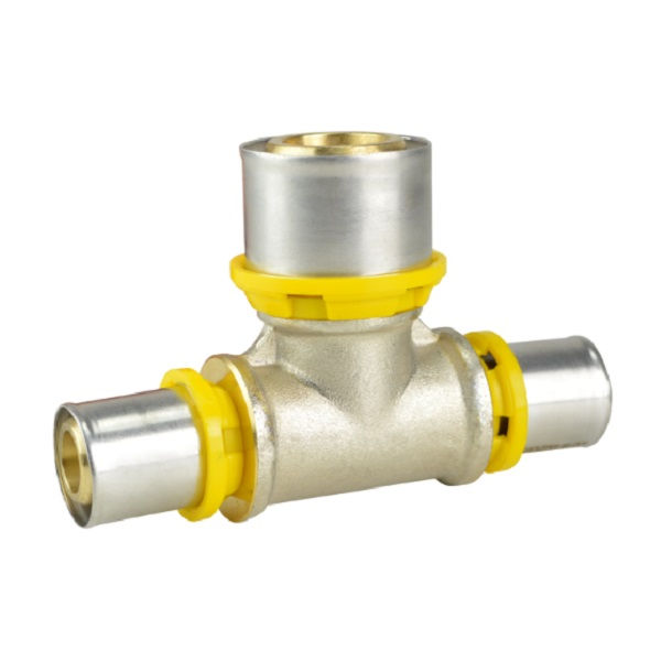 Te Redução Metálico 26x20x26 mm Amanco Gás