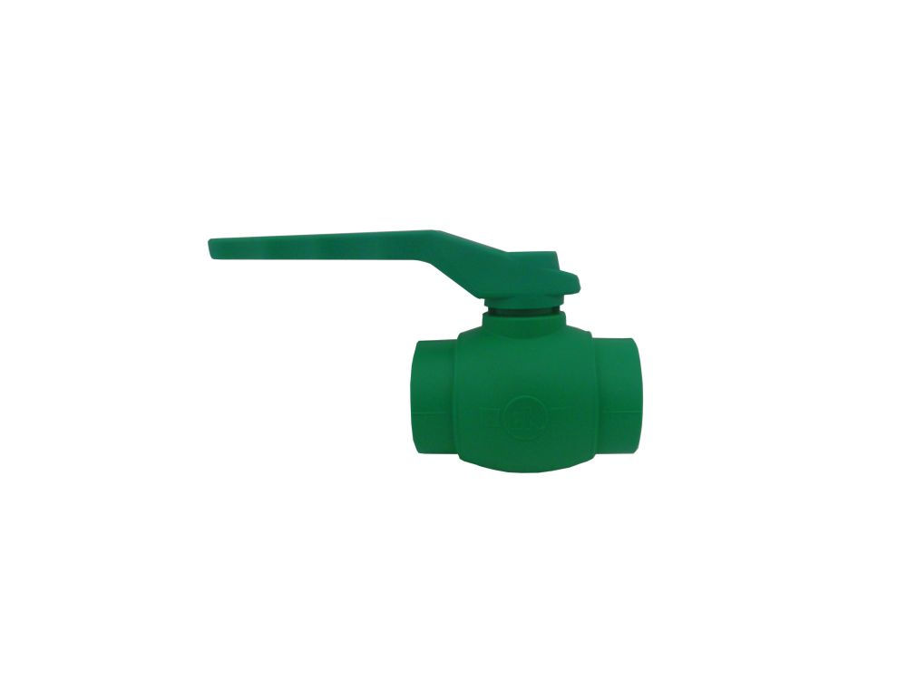 Registro Esfera 32 mm PPR Verde Água Quente