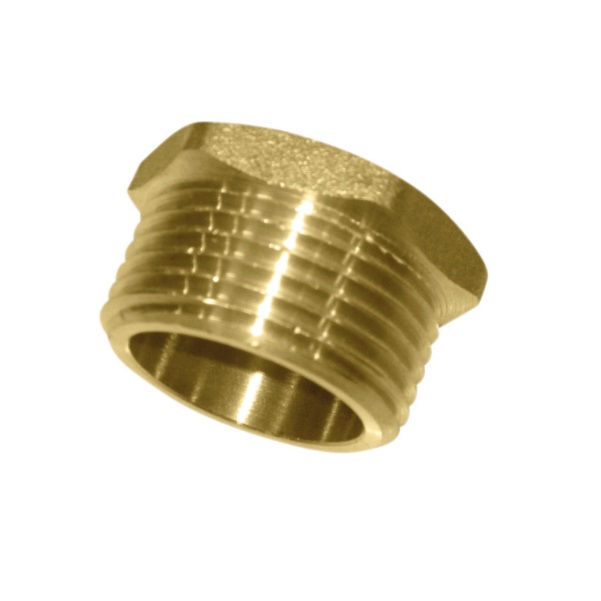 Tampão Tampão Metálico Cap Soldável 1/2" PEX Branco Água Quente