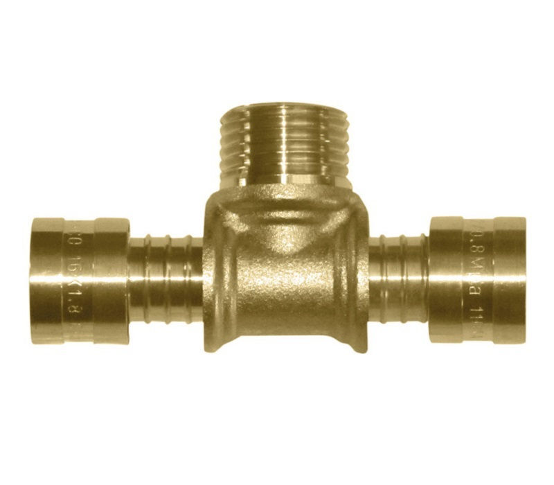 água Quente Água Quente TE Macho PEX DN25x 3/4