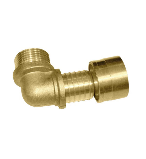 água Quente Água Quente Joelho Macho Metálico PEX DN20x 1/2