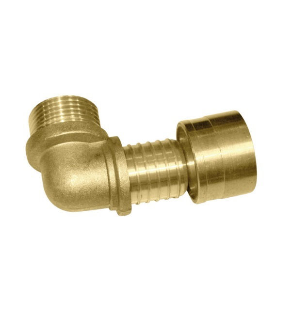 água Quente Água Quente Joelho Macho Metálico PEX DN20x 3/4