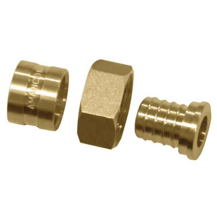 Conector Metálico Fêmea Móvel 32 mmX1" PEX Água Quente