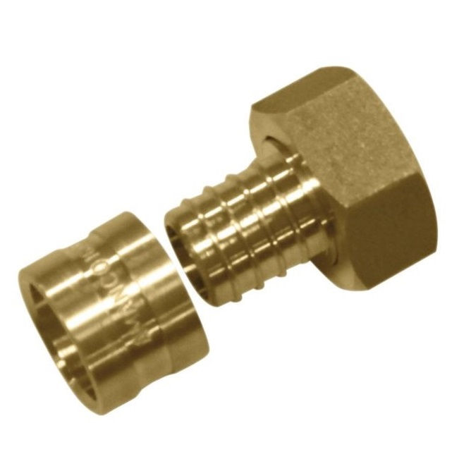 Conector Metálico Fêmea Fixo 32 mmX1" PEX Água Quente