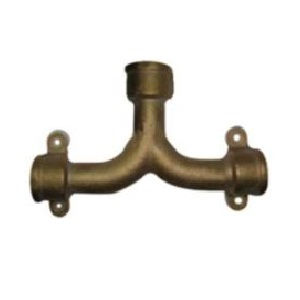 TE Metálico Misturador Roscável Com Fixação 1/2" PEX Amanco