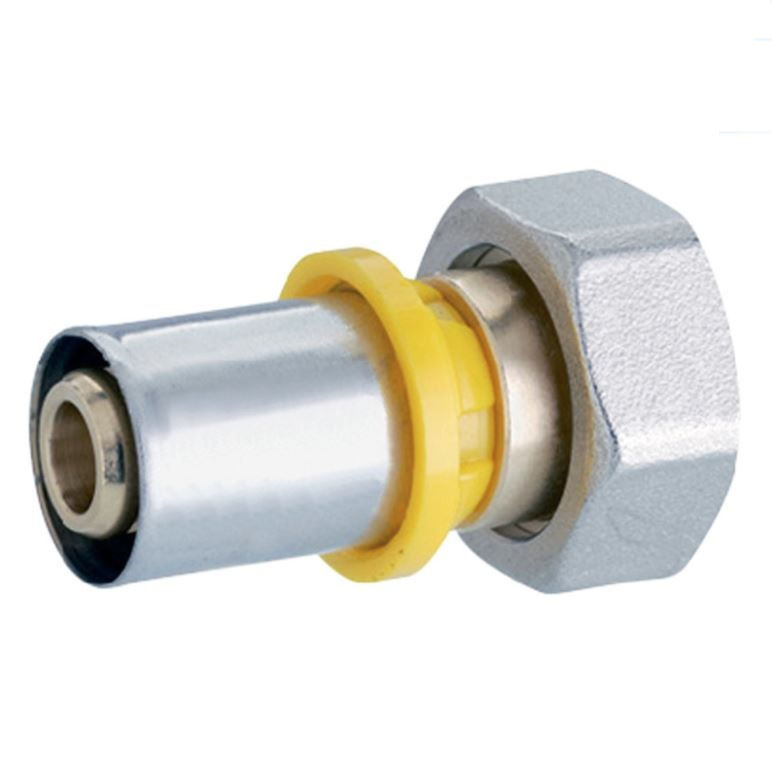 Conector Metálico Móvel Fêmea 16 mmX1/2" Amanco Gás