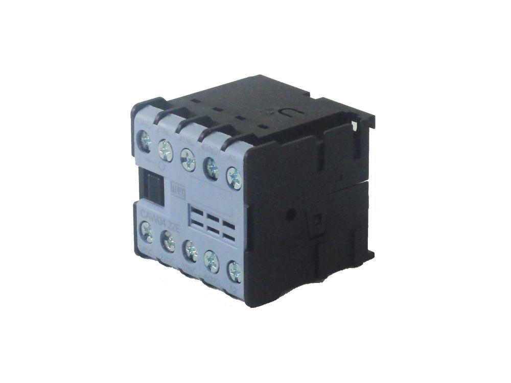 Contator Principal Tripolar 180A 2NA+2NF 220VCA 60 Hz CWM180 Conexão para Parafuso