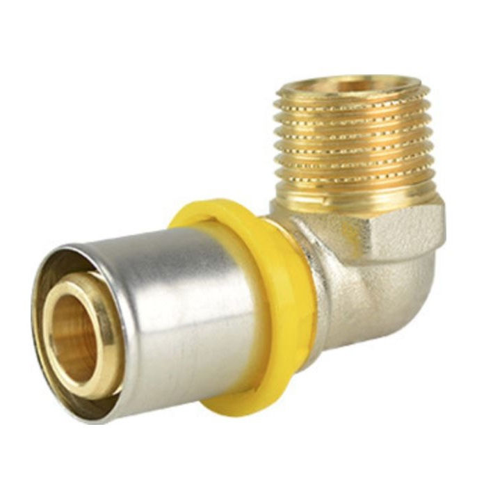 Joelho Metálico 90G Roscável Macho 26 mmX3/4" Amanco Gás