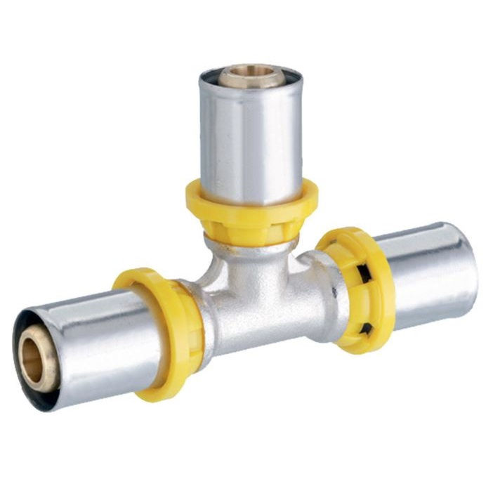 Te Metálico 32 mm Amanco Gás