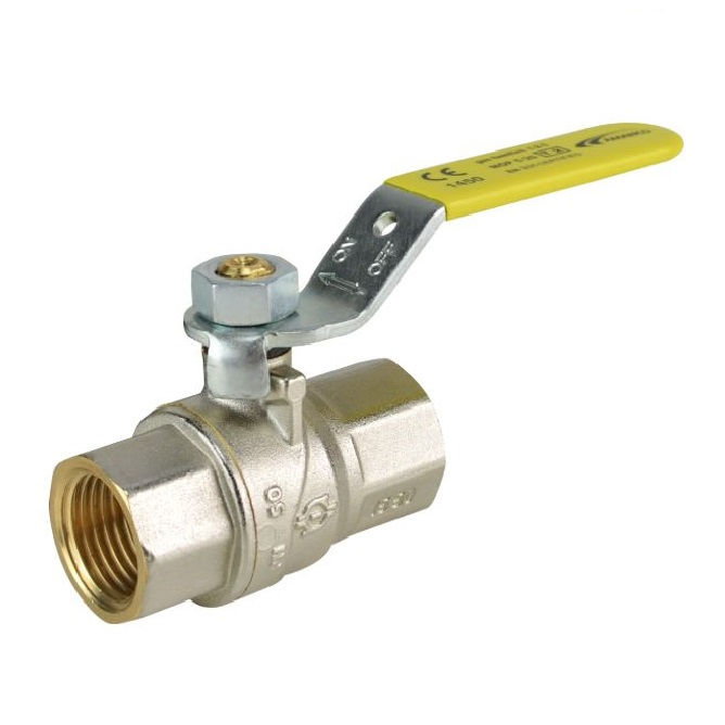 Válvula Válvula Esfera Metálica Alavanca Fêmea e Fêmea 1/2" Amanco Gás