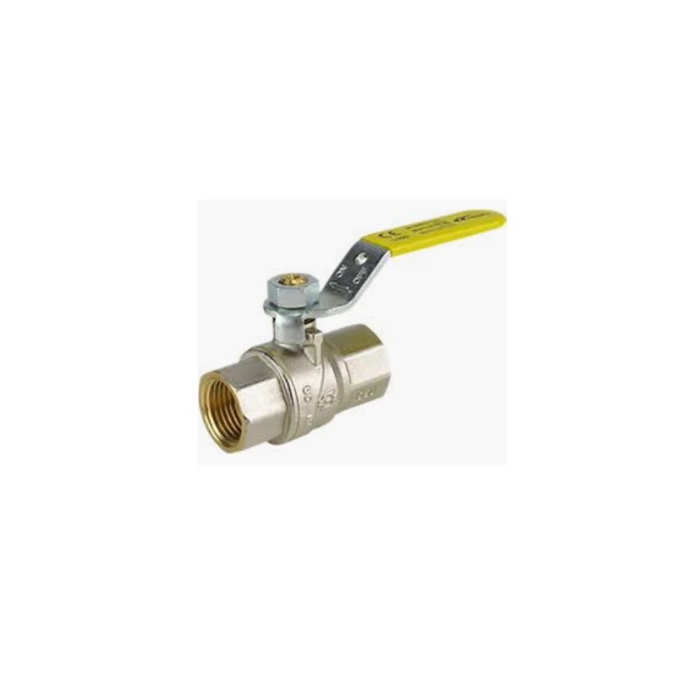 Válvula Válvula Esfera Metálica Alavanca Macho e Fêmea 1/2" Amanco Gás