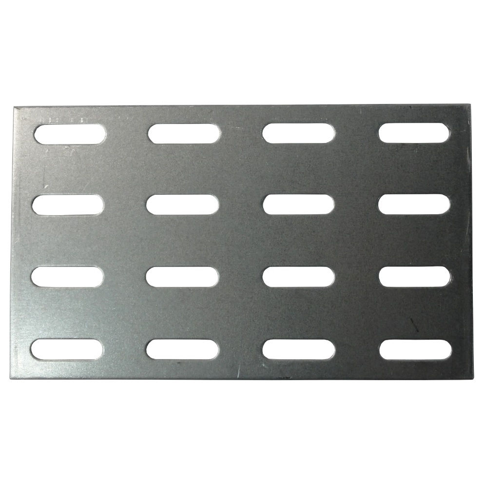 Junção Reta Galvanizada Eletrolítica para Eletrocalha Lateral 100 mm