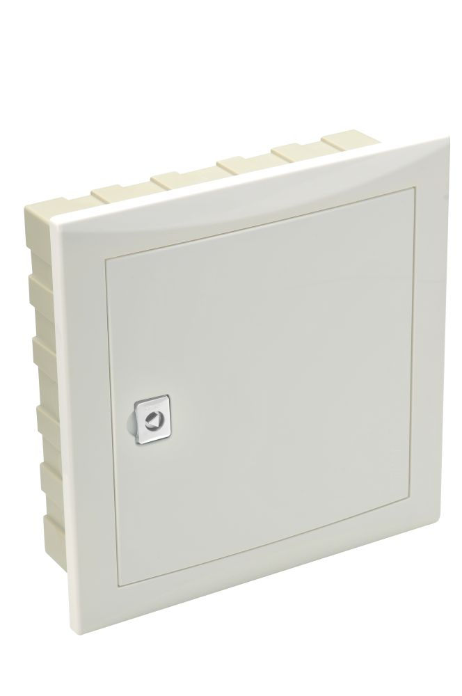 Caixa TELEBRAS N2 Embutir PVC 200x200x90 mm Branca CRT