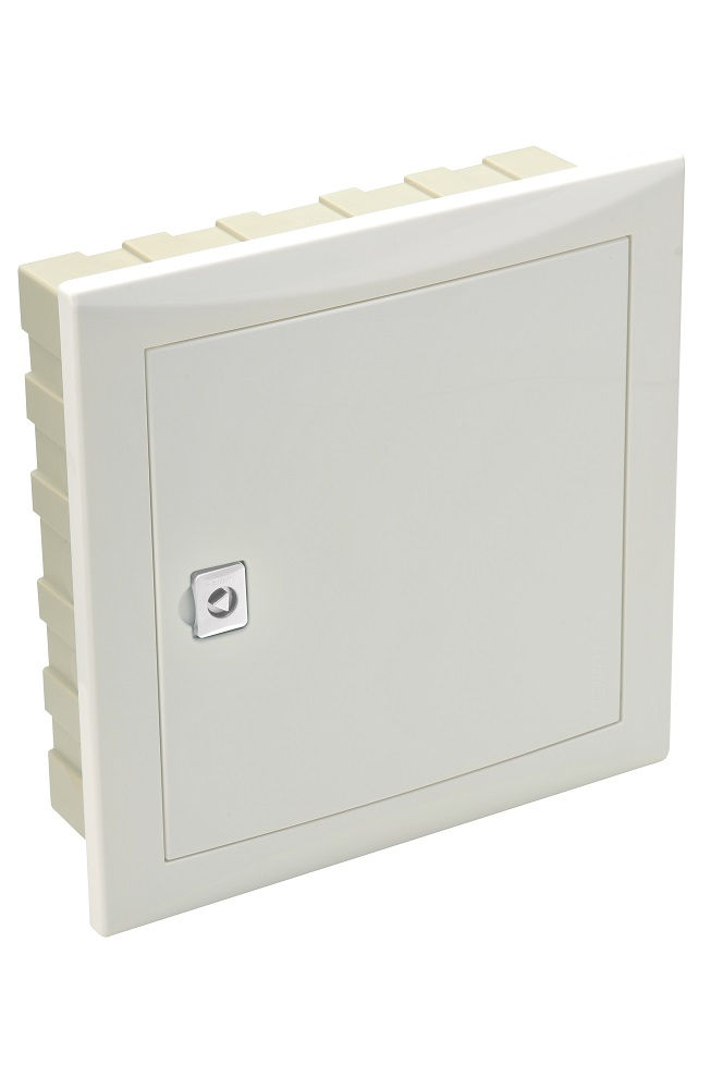 Caixa TELEBRAS N3 Embutir PVC 400x400x90 mm Branca CRT