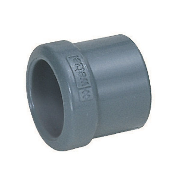 Bucha Redução PVC 3/4"X1/2" sem Rosca Cinza